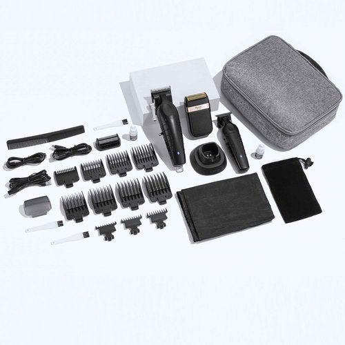 KEMEI Professional Hair Clippers, Hair/Beard Trimmer, Eletric Shaver Set for Men, Cordless Beard Trimmer, Rechargeable Barber Clippers, USB Fade Clipper Haircutting Kit, KM-2299, KM-2296, KM-2024