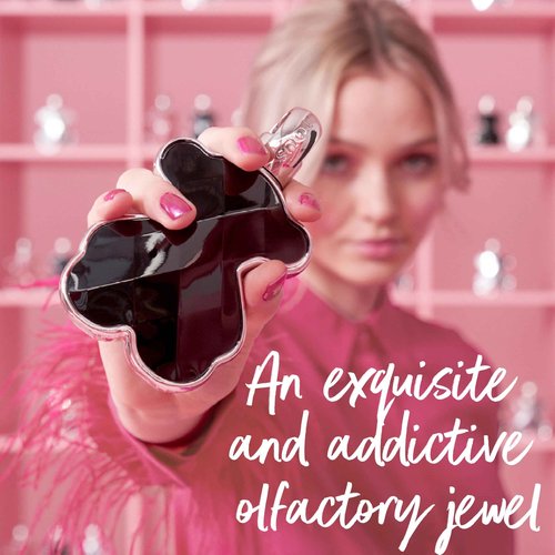 TOUS Love Me The Onyx Parfum for Women. Floral, Fruity, Oriental Long-Lasting Perfume with Notes of Black Orchid, Vanilla, Peony and Sandalwood. Elegant Fragrance for Daily Wear, 3 Fl Oz