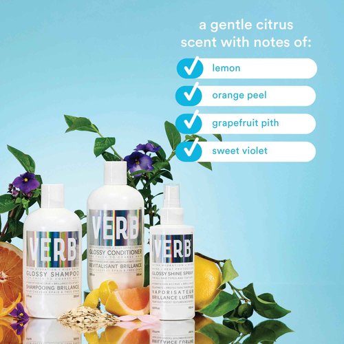 VERB Glossy Shampoo, 32 fl oz + VERB Glossy Conditioner, 32 fl oz Bundle