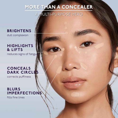 By Terry Hyaluronic Serum Concealer, Radiant & HydratingSkincare-Infused Concealer, Buildable Coverage, Vegan, Amber Nude