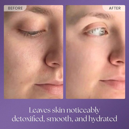 Prakti PaviPure Warming Detox Mask, Clears & Minimizes Pores, Smooths & Hydrates with Natural AHAs, 1.8 fl oz