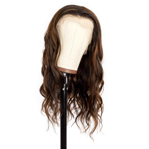 originea Balayage FB30 Body Wave Highlight 13x4 Transparent HD Lace Front Human Hair Wigs for Black Women 10A Brazilian Remy Hair Ombre Highlights Lace Frontal Wigs