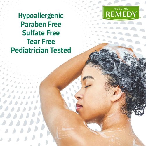 Medline Remedy Clinical Hydrating Shampoo & Body Wash (2 fl oz), 96 Count, Vanilla Scent, Cleanser, No-Rinse, Adults, Kids, Shower Or Bedside, Dimethicone, Sulfate Free