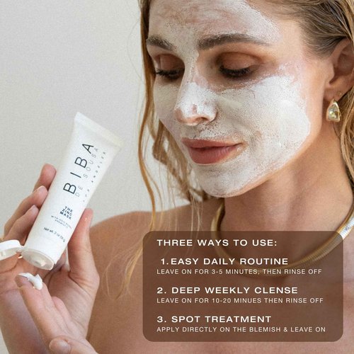 BIBA DE SOUSA Glycolic Toner + Zinc Mask Bundle