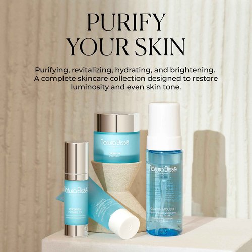 Natura Bissé Oxygen Finishing Mask, Purifying Brightening Mask, Purifies, & Revitalizes, For Normal & acne-prone Skin, 2.5 Oz