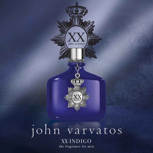 John Varvatos Men's Cologne, XX Indigo Eau de Toilette EDT Spray, 2.5 fl oz