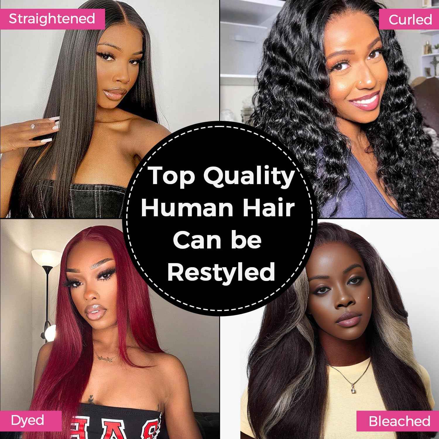 Lashey 2x6 SKINLIKE HD Lace Closure Human Hair Body Wave, 0.10mm Ultra-Thin Invisible Real HD Lace, Pre-Bleached Knots and Pre-Plucked Hairline 18 Inch Natural Black