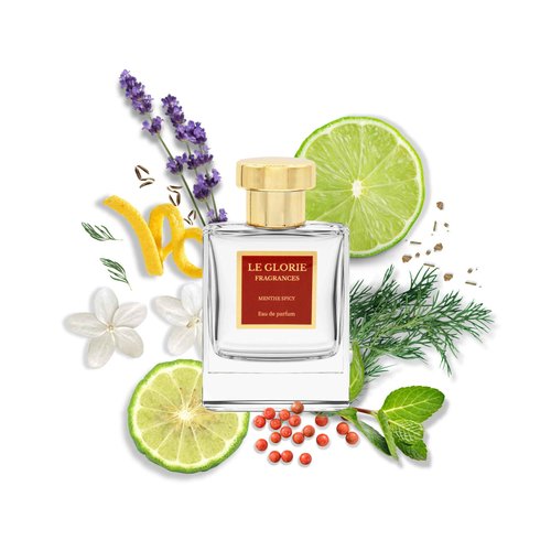 Le Glorie Fragrances Inspired by Creed's Viking, Menthe Spicy EDP, Long Lasting 12-14 Hours Perfume Spray for Men, Women, All Skin Types, Cruelty Free - 1.7oz 50ml