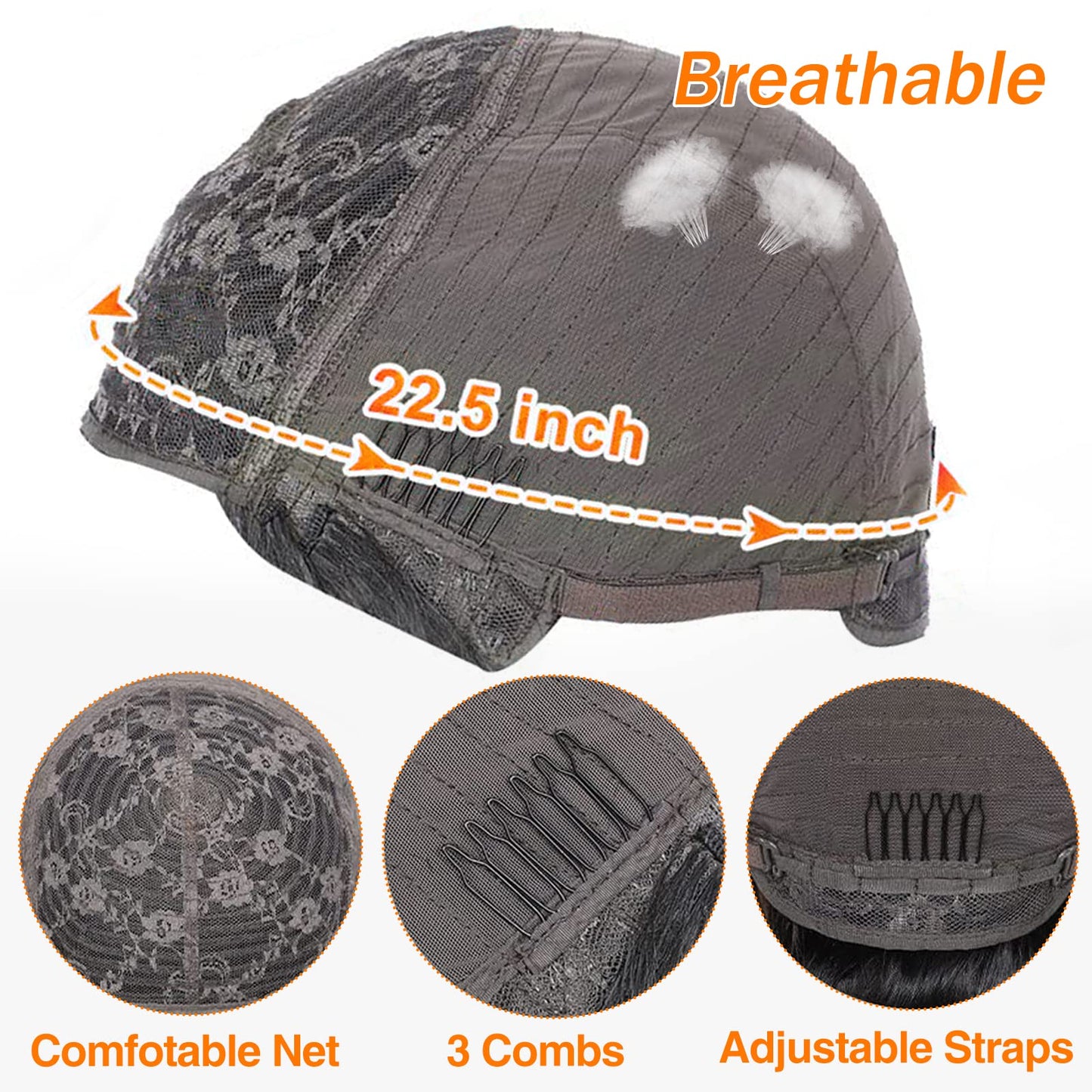 Lativ Human Hair Wigs with Bangs Body Wave Bang Wigs for Black Women Human Hair 150% Density Brazilian Glueless None Lace Front Wig Human Hair Natural Color(22 Inch, Body Wave)