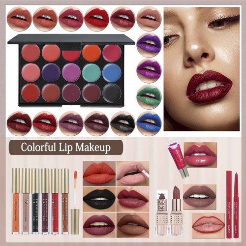 All in One Makeup Kit for Women Full Kit, Makeup Gift Set for Girls & Teen, Travel Makeup Set, Professional Makeup Kit Includes Kit Eyeshadow Lipstick Brow Pencil Eyeliner Brush Set (set1)