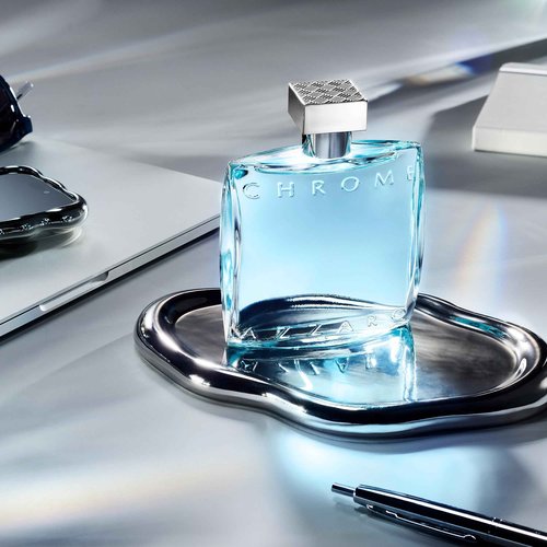 Azzaro Chrome Eau de Toilette - Fresh Aquatic Mens Cologne - Citrus, Woody, Musky Fragrance -Fresh Everyday Wear - Classic Summer Beach Scent - Luxury Perfumes for Men - Travel Size, 1.6 Fl. Oz