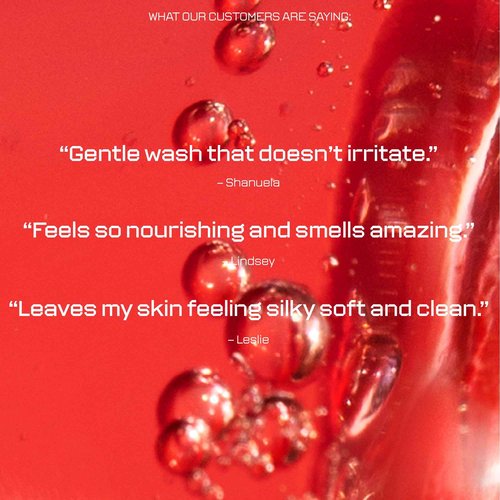 True Calm, Rosehip Gel Cleanser Calms & Hydrates with Rosehip Seed Oil, Polyglutamic Acid, Ashwagandha & Chamomile, Targets Dry, Irritated Skin - 4.05 fl oz