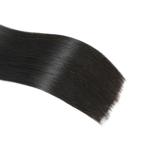 HEPAEA Raw Human Hair Bundles 22 Inch Natural Colors 15A Cambodian Virgin Hair 100% Unprocessed Straight Hair(22 Inch Pack of 2)