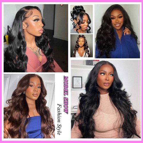 Oiosir 200 Density 20 Inch Body Wave Lace Front Wig Human Hair 13x6 HD Lace Front Wigs Human Hair for Women Glueless Wigs Human Hair Pre Plucked Natural Hairline