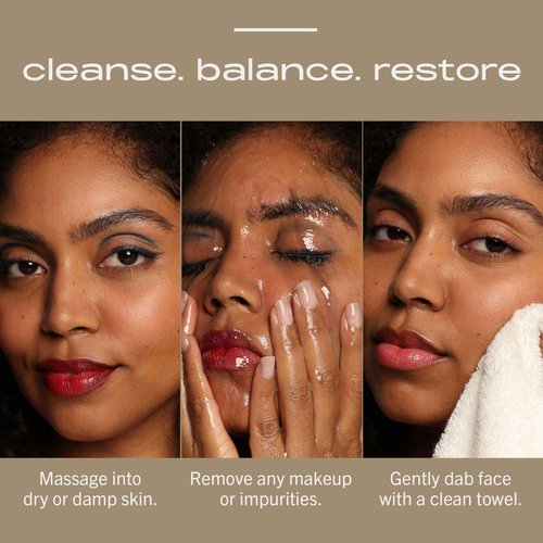 MATTER OF FACT Remove + Replenish Gel Balm Cleanser, Ultra-Gentle, Purifying Makeup Remover with Skin Barrier Support, 150mL / 5.0 Fl Oz