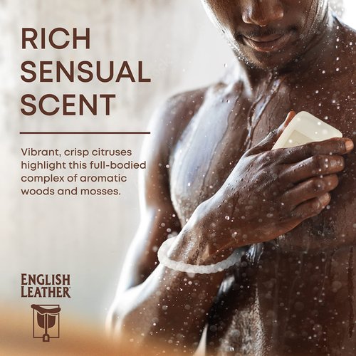 Dana English Leather Soap On A Rope for Men (6 Pack)