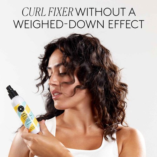 COCUNAT - Curly Method - Curl Booster + Moisturizer Leave In + Boost Spray - Defining Gel - Fixer - Anti Frizz - Curl Activator - 250ml + 150ml + 125ml