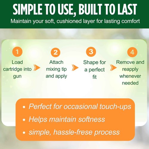 E&E Upper and Lower Denture Soft Reline Kit