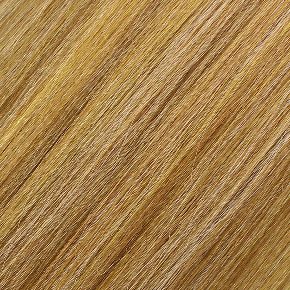 LUXLUXE Mariah Curly 16 Inch Long 7x4 Hand-Tied Lace Front Wig, Heat Resistant Fiber, 20+ Shades of Natural, Dip Dyed, & Blended Colors (#P2763 - Blonde Blend)