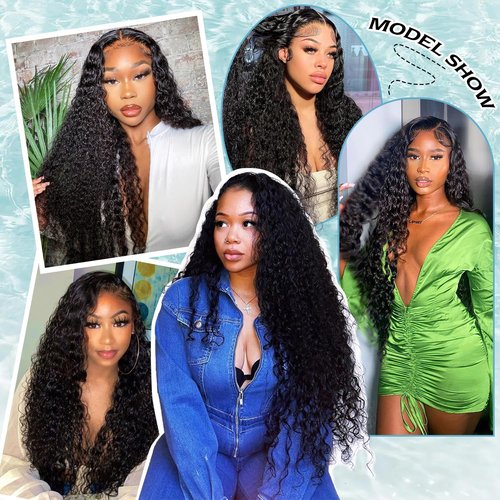 20 Inch Water Wave Bundles 12A Water Wave One Bundles Human Hair 100% Brazilian Unprocessed Remy Single Curly Wet And Wavy Bundles Human Hair Natural Color