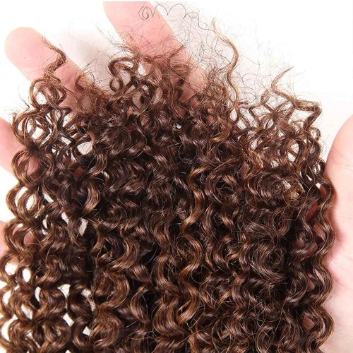 Highlight Human Hair Bundles Brown 24 26 28 Inch Color P4/30 Curly Wave Bundles Human Hair Extension Highlight Brown 12A Unprocessed Brazilian Virgin Double Weft Double Weft