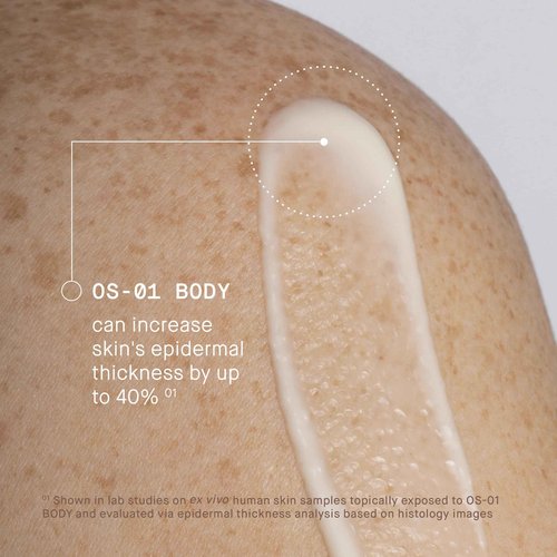 OneSkin BODY OS-01 Peptide Skin Longevity Daily Moisturizer- Improves Skin Texture & Barrier, Safe for Sensitive Skin, 250 mL/ 8.45 fl oz