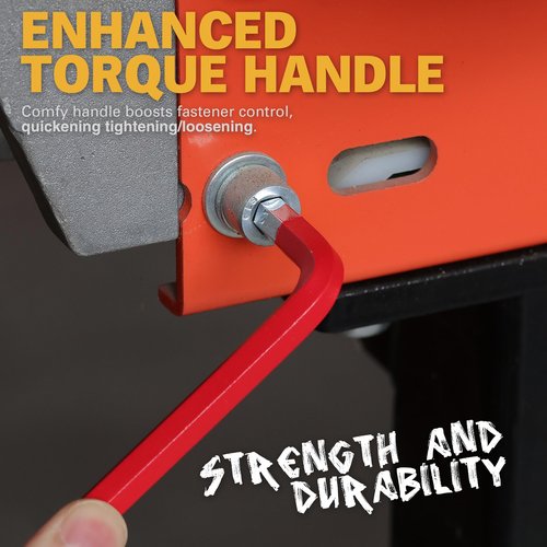 ELEAD Jumbo Hex Key Allen Wrench Set | 13-Piece SAE 5/64"-3/4" | Long Ball End Durable S2 | Automotive | Mechanic | Furniture | Professional Grade Tools