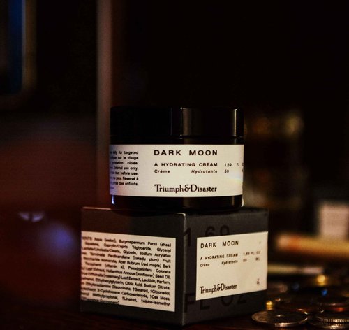 TRIUMPH & DISASTER | Dark Moon Hydrating Cream | Face Moisturizer - Night Cream for Men, 1.7 oz