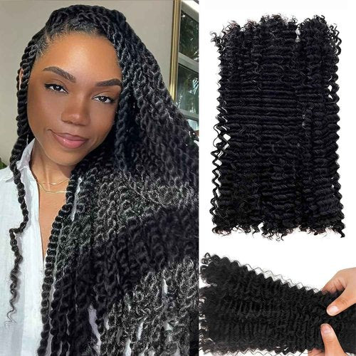 Afro Kinkys Bulk Human Hair 30g/Pack for Mini Twist, Braiding Hair for Dreadlocks, Loc Repair, Dreadlock Extensions Human Afro kinkyhair Bulk for Twists Natural Black 22 Inch