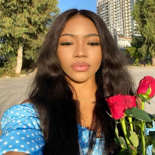 EMOL U Part Human Hair Wig Body Wave 18 Inches Upart Wig for Black Women Medium Length Brazilian Remy Human Hair Glueless Wigs Natural Black Breathable No Sew In Beginner Friendly