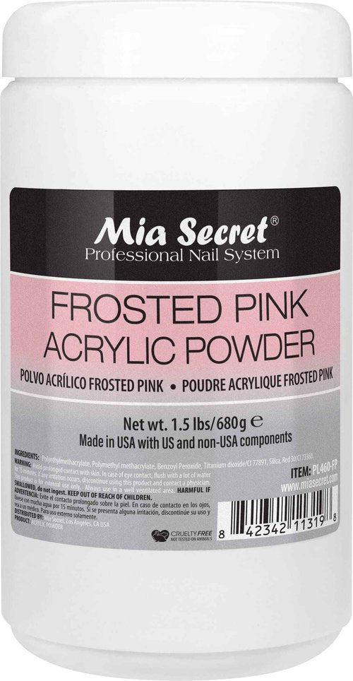Mia Secret Frosted Pink Acrylic Powder