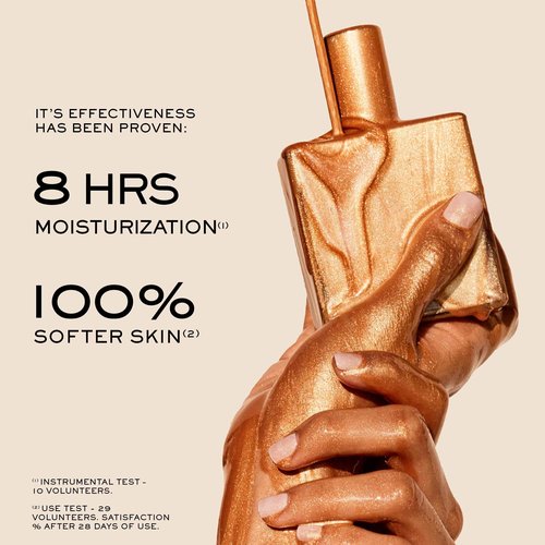 NUXE Huile Prodigieuse Shimmer Dry Oil (3.3 Fl Oz) & Rêve de Miel Honey Lip Gloss (0.33 Fl Oz) French Skincare Duo for Glowing Skin & Lips