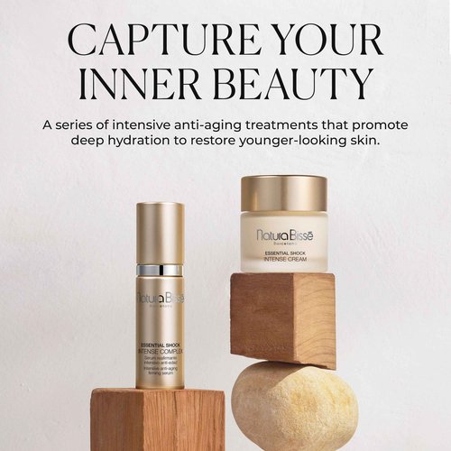 Natura Bissé Essential Shock Intense Eye & Lip Cream, Nourishing Eye & Lip Treatment, Firms, Rejuvenates & Revitalizes, For All Skin Types, 0.5 Oz