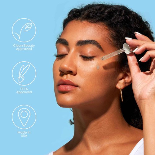 SKINN Firming Algae Oil, Anti Aging Facial Oil for Fine Lines and Wrinkles, 1oz - Lightweight Moisturizer for a Smooth, Glowing, & Healthy-Looking Skin - Hydrating Face Serum for Dry Skin Texture