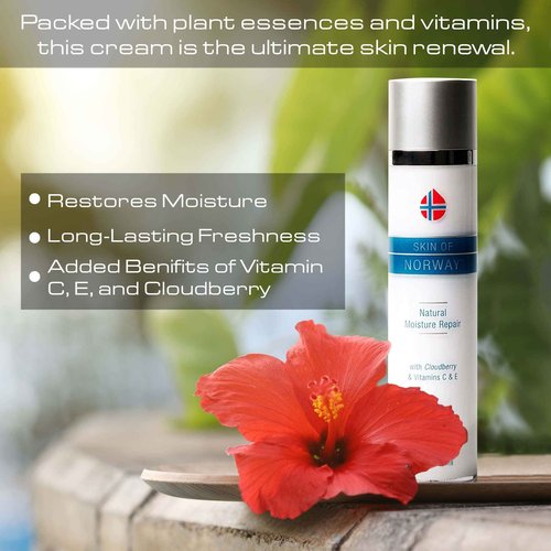 Skin Of Norway Repair Cream - Light Cream for Dry Skin Made From Natural Extracts