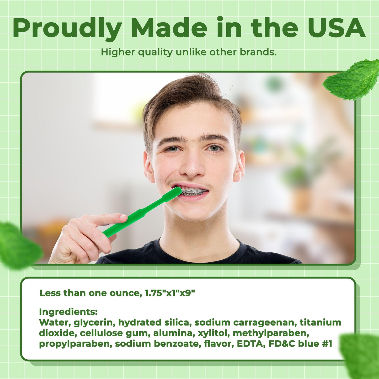 Ortho ReadyBrush Prepasted Individually Wrapped Toothbrush- Soft Orthodontic Gentle V-Trim Bristles for Braces, Gum Care - 144 Pack - Children or Adults Made in USA (144)