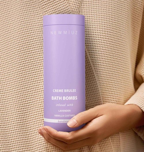 Melatonin Deep Sleep Bubble Bath Bombs Lavender Chamomile Vanilla Pack of 3 Perfect for Gifting Birthday Christmas