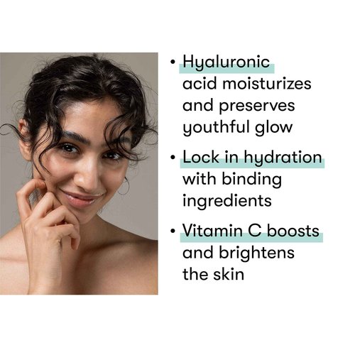 Dermaroller Hyaluronic Acid Ampoule Serum - 30 Pack Ampoules for Anti-Aging Skin Care, Deep Hydration, and Collagen Boost with Urea for All Skin Types