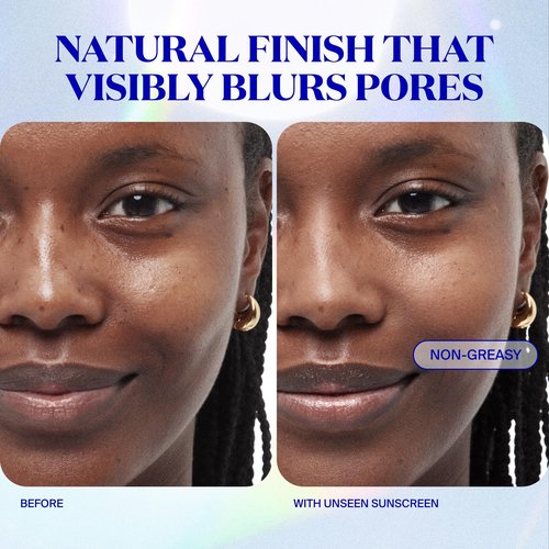 Supergoop! Unseen Sunscreen SPF 50 Invisible Sun Protection for Face (1.7 fl oz) + PLAY Antioxidant Body Mist SPF 50 (6 fl oz) - Broad Spectrum Body & Face Sunscreen Recommended for Sensitive Skin