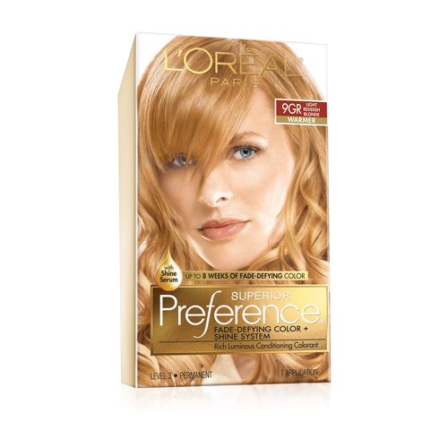 L'Oreal Superior Preference - 9GR Light Reddish Blonde (Warmer) 1 Each (Pack of 4)