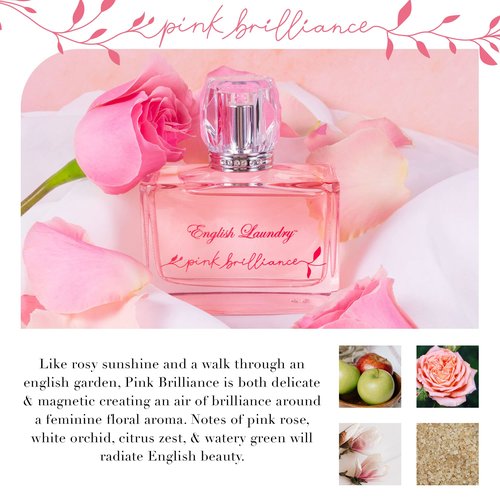 English Laundry Pink Brilliance 3 Piece Gift Set EDP, 3.4 fl. oz.