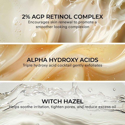 COSMEDIX Define Anti-Aging Face Cream with Hydroxy Acid & Retinol Complex - Age-Defying Facial Moisturizer for Fine Lines, Wrinkles & Uneven Skin - Lightweight PM Facial Treatment for All Skin Type