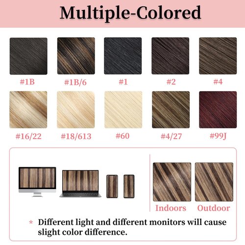 Clip in Hair Extensions Real Human Hair Clip in Extensions for Women Seamless Balayage Dark Brown to Chestnut Brown Straight Remy 100% Human Clips ins Extension 8pcs Double Weft 20 inch 3.7oz/105g