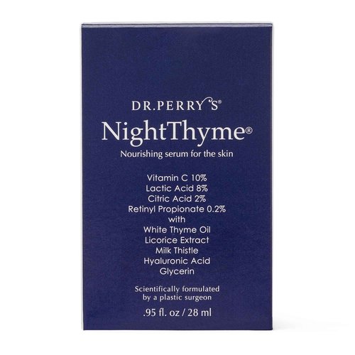 Dr. Perry's NightThyme Skin Nourishing Serum with Vitamin C and Hyaluronic Acid