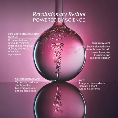 toty By Sofia Vergara - Reversa Retinol Photoage-Defying Serum - Anti-Aging to Reduce Lines and Wrinkles for Firm and Plump Skin - 0.5% Micro-Encapsulated Retinol, 5% Niacinamide, 2% NAG - 1.0 fl oz