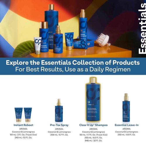 Colorproof Clear It Up Clarifying Shampoo 32 Fl. Oz. Shampoo for Color Treated Hair, Coconut & Lemongrass Scent