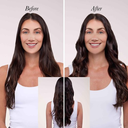 L'ANGE HAIR Le Duo Grande 360° Airflow Styler | 2-in-1 Curling Wand & Titanium Flat Iron Professional Hair Straightener and Curler with Cooling Air Vents to Lock in Style (Blush)