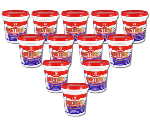 Red Devil 0548 ONETIME Lightweight Spackling, 1 Pint, Made in USA