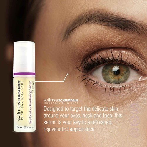 Wilma Schumann Eye Contour Revitalizing Serum, Eye Syrum for Wrinkles, 1 oz