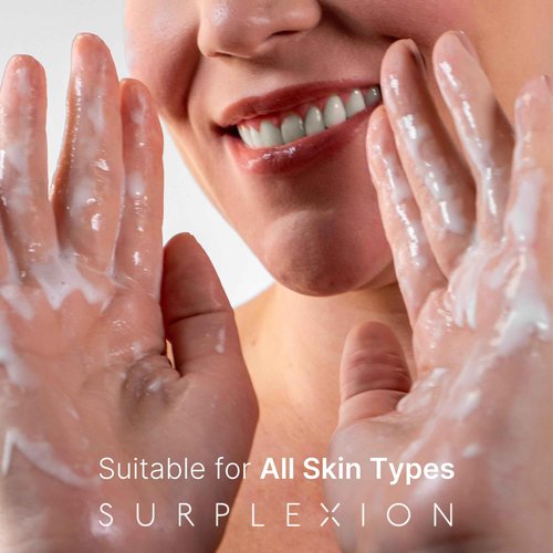 SURPLEXION Hydra Gel Cleanser, Gentle Daily Face Wash, All Skin Types, 6.76 fl oz
